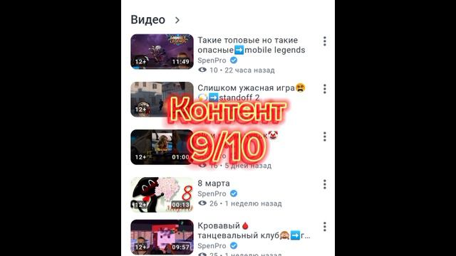 Оценка канала Spen Pro.