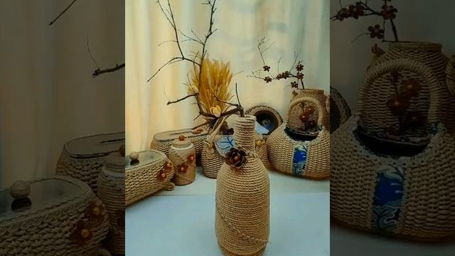 Поделки из джута. Что сделать из джута своими руками