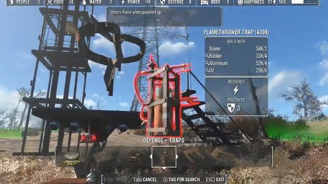 Fallout 4 Contraptions Workshop DLC Building a ruth goldberg machine смотреть онлайн