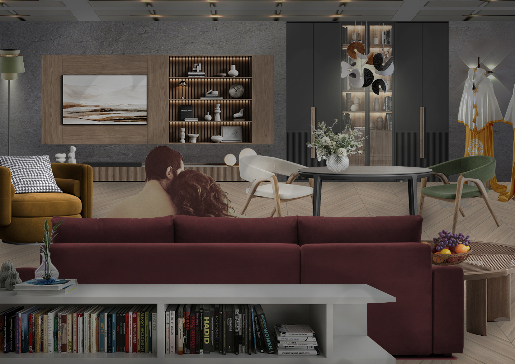 Концепция Интерьера Гостиной

#дизайнер #интерьеры #дизайнеринтерьеров #дизайнпроект #дизайнквартиры