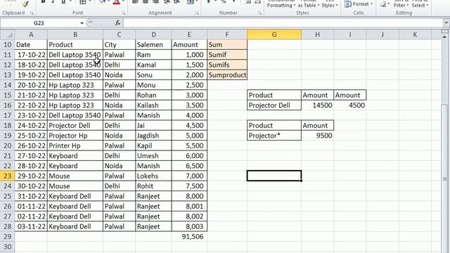 Advance Excel Training Day-9 | Sum Function in Excel | Sum in Excel | Sum Formula in Excel | Sum