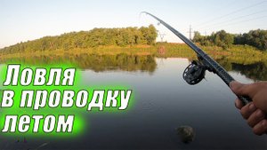 Рыбалка в проводку на поплавок! Ловля на реке в 2021