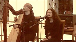Moldavan folk song karol  Alizbar & Ann'Sannat & Inna Bondari  Молдавская колядка Celtic harp