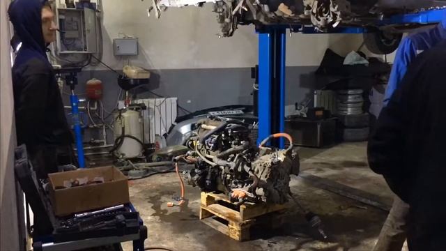 Замена ДВС Toyota Prius 20 смотреть онлайн