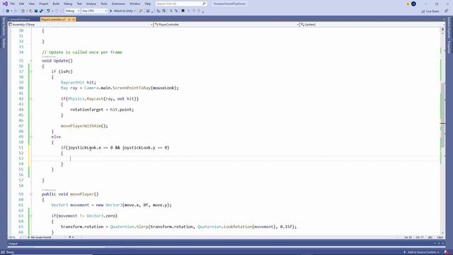 Easy 3D Top Down Unity Game Development Tutorial Part - 2 (New Input System)