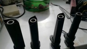 Установка термоусадку на катушку кия