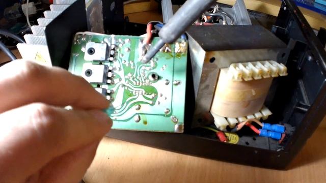 Замена UA723CN на линейном БП смотреть онлайн