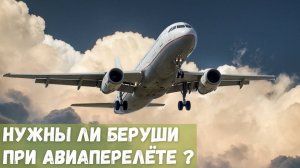 Нужны ли беруши при авиаперелёте?