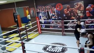 Тренировка для развития скорости реакции в боксе