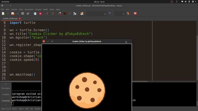 Python Game Programming: Simple Cookie Clicker смотреть онлайн