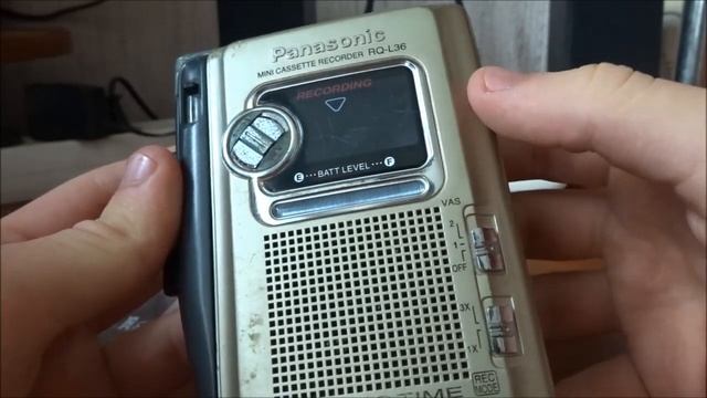 Обзор кассетных диктофонов Panasonic RQ-L11 и Panasonic RQ-L36