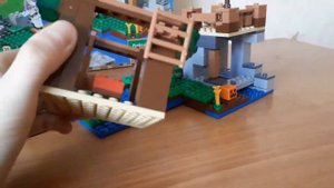 ОБЗОР ЛЕГО МАЙНКРАФТ "MY WORLD НАПАДЕНИЕ АРМИИ СКЕЛЕТОВ"