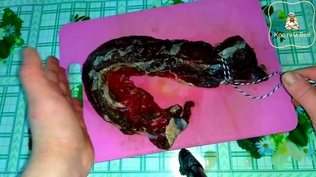 Копчение мяса. Сухой посол очень вкусно пальчики оближешь.