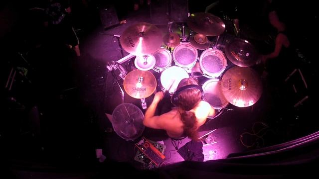 Archspire. Live drum cam highlights. смотреть онлайн
