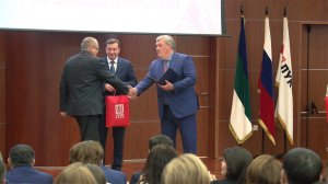 Торжественное мероприятие в Усинске, посвящённое Дню нефтяной и газовой промышленности