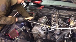 Замер 0-100 е36 м43b18 Turbo ну такое(((