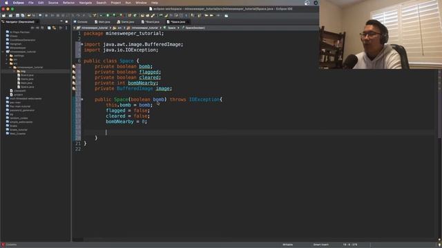 How to Make Minesweeper in Java (Part 1) смотреть онлайн