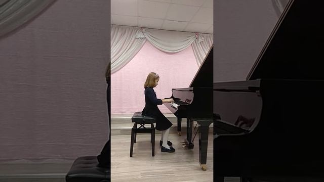 П.Чайковский "Мазурка" , исполняет Агасандян Эльза, 9 лет смотреть онлайн