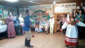 Вечерка на "Живой старине" в Пожарище.