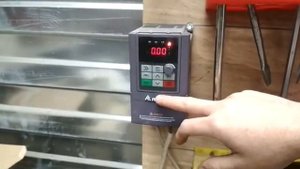 Настройка частотного преобразователя