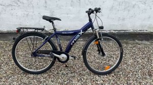 Обзор велосипеда из Германии Raleigh max 26” алюминий диодный свет планетарная втулка Shimano Nexus8