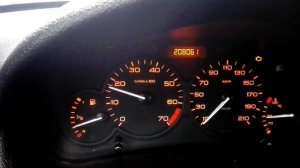 Пежо 206 прыгают обороты