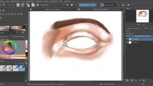 Программа Krita/Рисуем глаз/Видео без звука