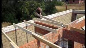 Секреты строительства .Двухскатная крыша.Часть 1