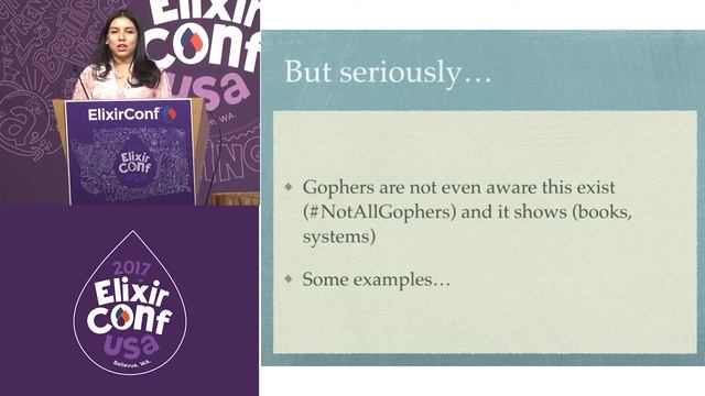 ElixirConf 2017 - My Journey from Go to Elixir - Veronica Lopez смотреть онлайн