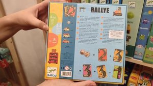 Kártyajáték - Rallye - Djeco -Gekkotoys.hu