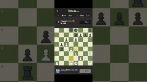 Соперник был хорош, но я оказался лучше в этой партии. шахматы 2024.