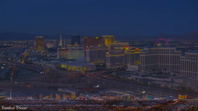 Las Vegas 4K Video UHD - Relaxing Piano Music