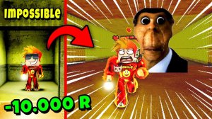 ОТДАЛ 10.000 РОБАКСОВ и СМОГ УБЕЖАТЬ из ЗАКУЛИСЬЯ Backrooms Race Clicker Roblox