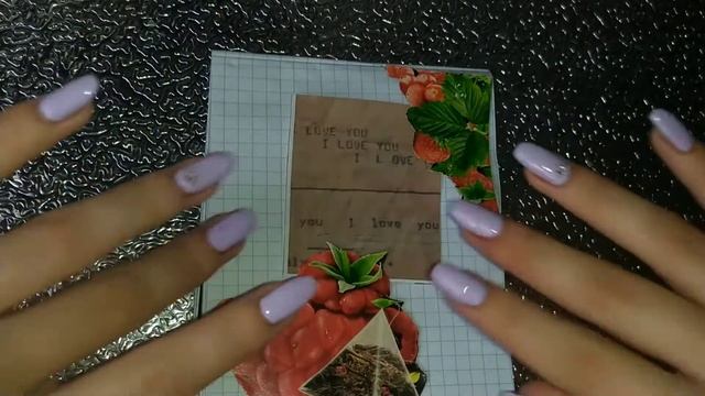 Скрапбукинг из подручных средств ?✨ АСМР ✨? cosmeticpapers смотреть онлайн