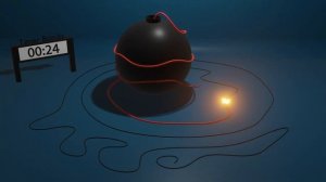1 Minute 3D Bomb Timer