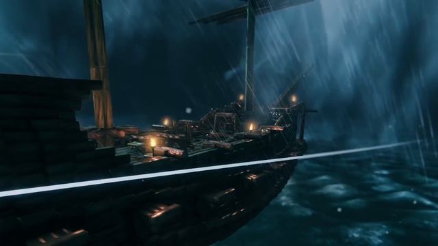 Valheim - Black Pearl. Legendary Pirate Ship. Trailer смотреть онлайн