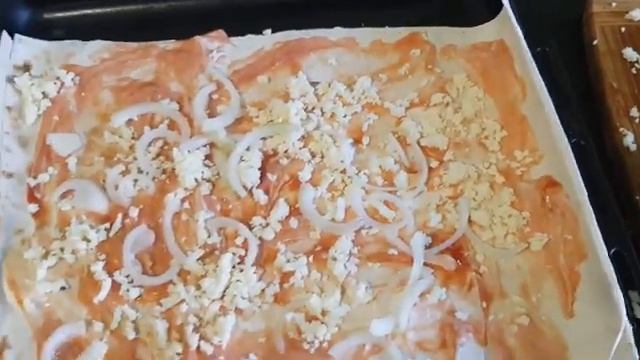 Быстрая Пицца на Лаваше с Адыгейским сыром - это вкусно и быстро