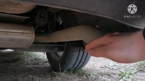 Проблема с глушителем kia ceed