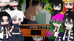 Hashiras React tô Tomioka as Toji Fushiguro (Jujutsu Kaisen) |Tik Toks| Gacha React ????