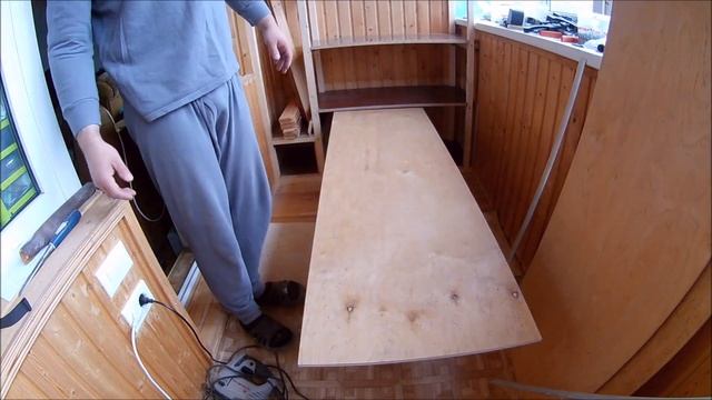 Ремонт балкона. Балконный шкаф своими руками. Часть 2.