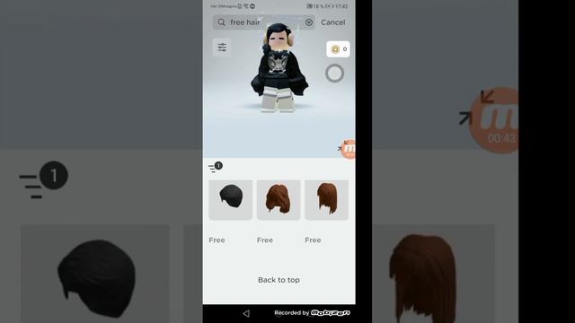 Новые бесплатные волосы в roblox смотреть онлайн