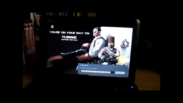Netbook Gaming  - Team Fortress 2 - MSI Wind U100+ смотреть онлайн