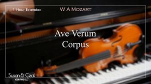 [1Hour] Ave Verum Corpus (W A Mozart) Organ/Violin Cover - Extended