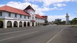 Samoa Upolu Apia centre ville / Samoa Upolu Apia city center