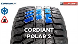 CORDIANT POLAR 2 PW-502: обзор зимних шин | КОЛЕСО.ру