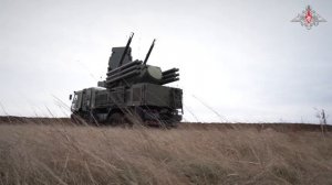 Боевая работа расчета ЗРПК «Панцирь-С1» ЗВО