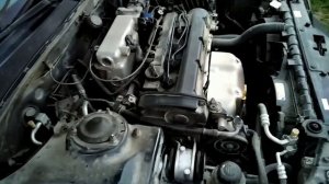 замена правой подушки двигателя хендай соната