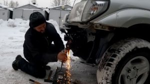 Лебёдка своими руками в TOYOTA PRADO?Лебёдка своими руками в TOYOTA PRADO?