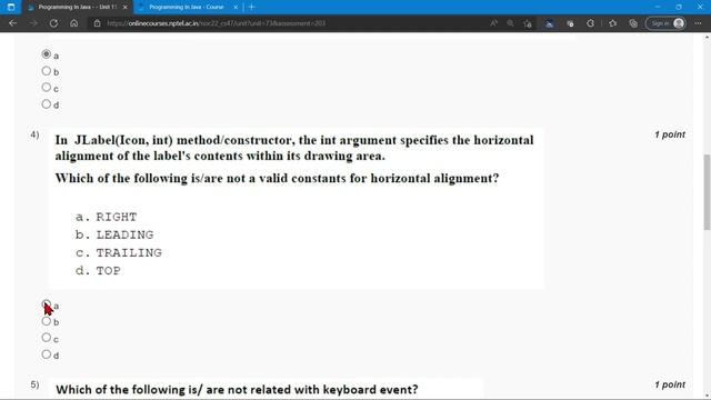 NPTEL Programming In Java WEEK 9 Quiz Assignment Solutions | Swayam 2022 | IIT Kharagpur смотреть онлайн