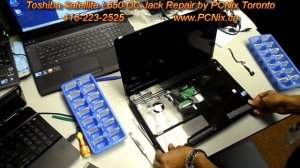 Toshiba Satellite L650 DC Jack Repair by PCNix Toronto